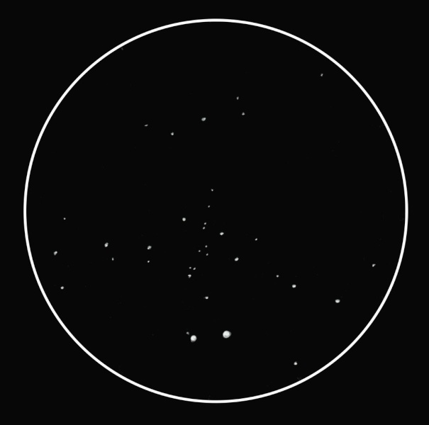 dessin - NGC 457, premier dessin Astro ! 10082010
